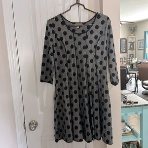 Dress Black and grey